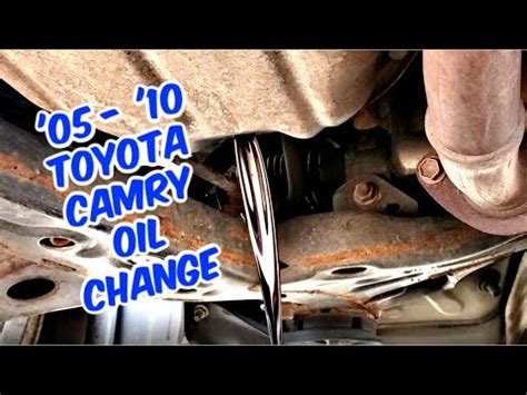 2005-2010 Toyota Camry Oil & Filter Change 