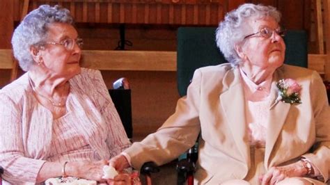 Women In Their S Marry In Iowa Decades After Meeting CBC News