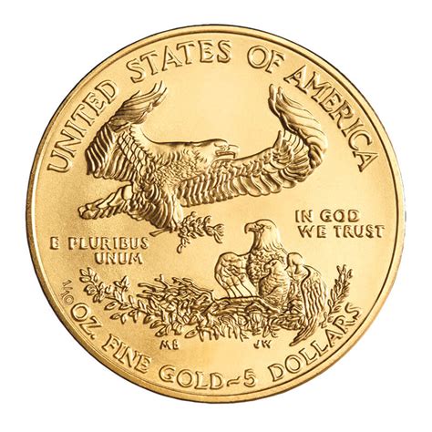 110 Oz Gold American Eagle 5 Gold Eagles Us Money Reserve