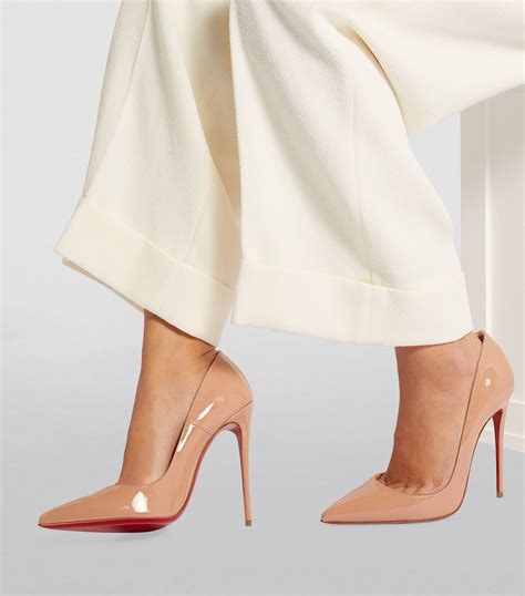 Christian Louboutin So Kate Nude Patent Leather Pumps Size My Xxx Hot