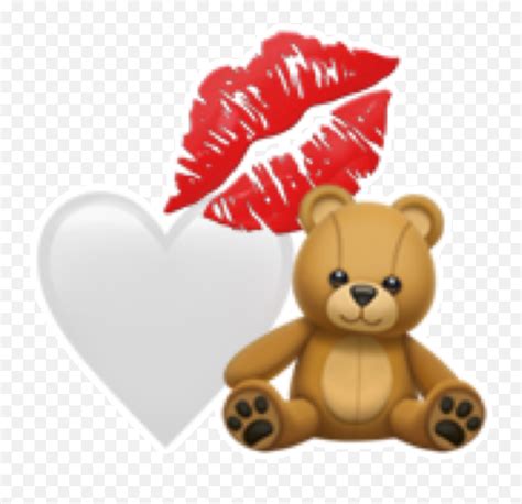 Iphone Complex Emoji Edit Overlay Teddy Bearemoji Background For