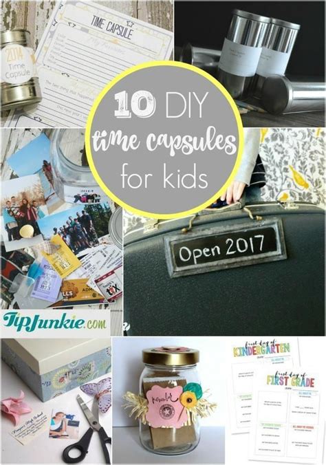 10 How To Make Time Capsules For Kids Time Capsule Make Time Capsule