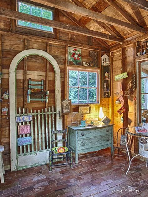 Escape From Stress In Your Own Special She Shed Shed Interior Craft