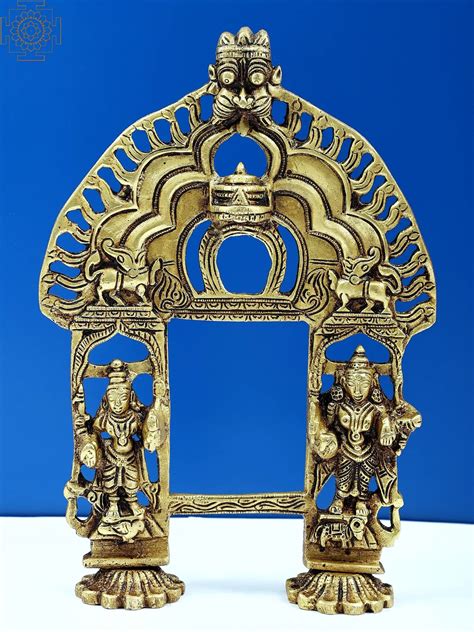 11 Brass Lakshmi Prabhavali Handmade Exotic India Art