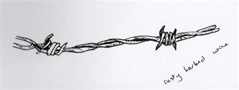Barb Wire Drawing Skill