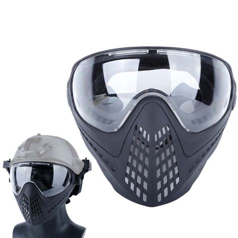 Wholesale Airsoft Paintball Masks With Glasses Hunt Full Face Mask
