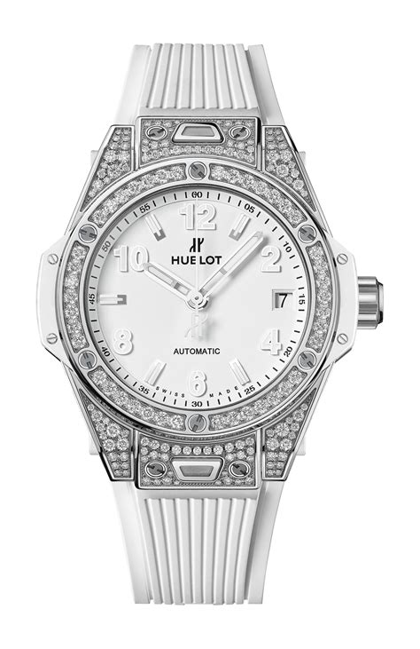 Hublot Big Bang One Click Steel White Pavé The Watch Pages