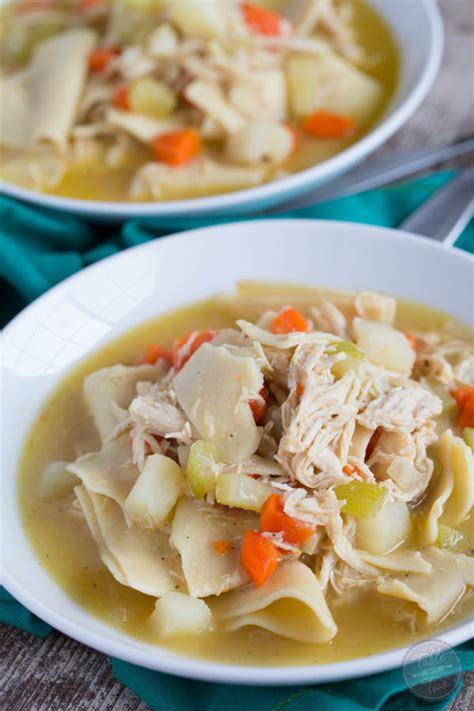 Combine panko, parmesan, and oil and season with salt and pepper. Pennsylvania Dutch Chicken Pot Pie - Table for Two® by ...
