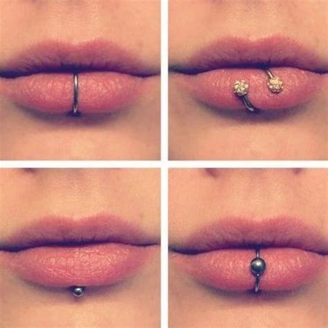 46 Gorgeous And Eye Catching Labret Piercing And Lip Piercing You May Love Body Jewelry