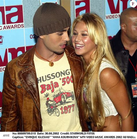 Enrique Iglesias Et Anna Kournikova MTV Video Music Awards 2002 Au