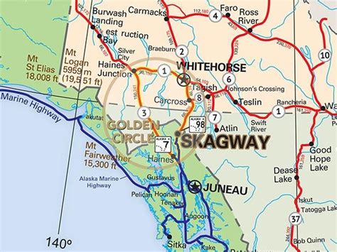 Maps Skagway Alaska Skagway Map Alaska