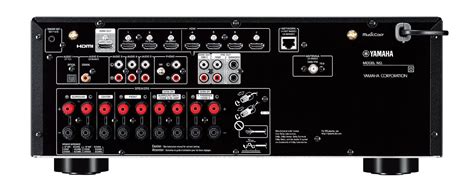 Yamaha Receiver Setup Diagram The Yamaha Is A Full Featured Avr And