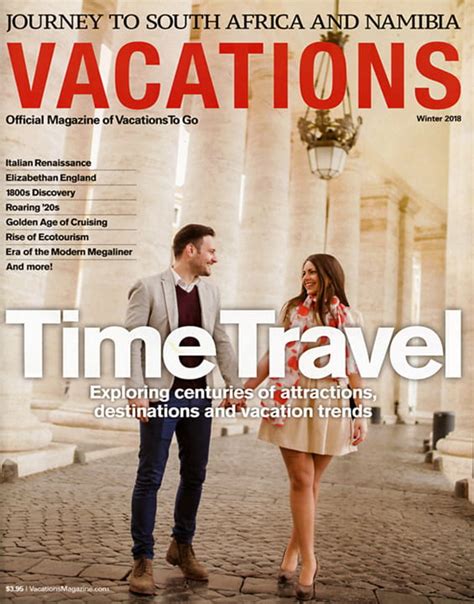 Vacations Magazine Vacations Magazine Subscription