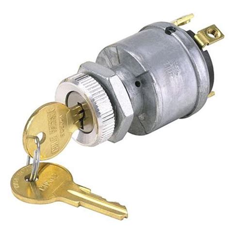 Speedway Motors Universal 4 Position Keyed Ignition Switch W Keys Ebay