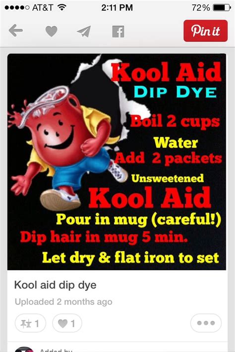How To Dye Your Hair With Kool Aid Musely