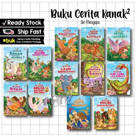 Buku cerita elektronik merupakan salah satu tarikan yang memberi nafas baharu seiring dengan arus teknologi kini. Buku Cerita Kanak-Kanak Siri Mengapa | Shopee Malaysia