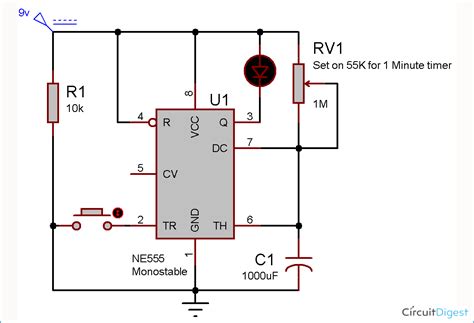 Time Delay Circuit Diagram