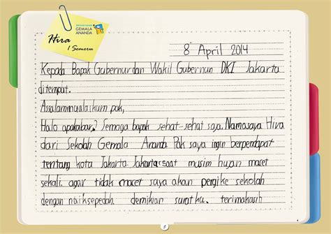 Detail Contoh Surat Untuk Anak Sd Koleksi Nomer 41