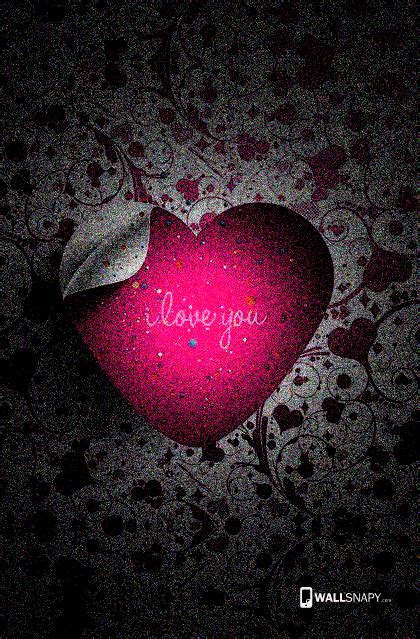 I Love You Heart Hd Wallpaper Mobile