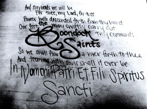Boondock Saints Prayer By Brnin8or On Deviantart