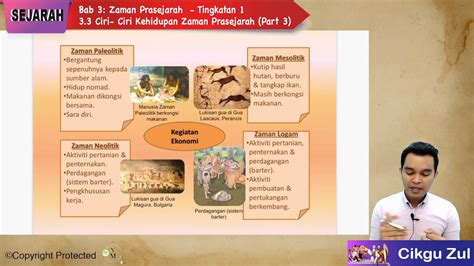 <b>zaman atu 'uda, dan 3. Topik 03: Zaman Prasejarah - Jom Tuisyen