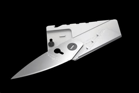 Cardsharp Folding Knife Goes Full Metal