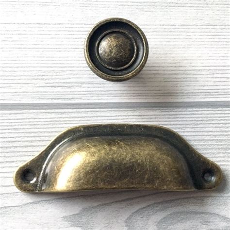 3 Vintage Style Bail Drawer Pull Handle Dresser Pulls Etsy