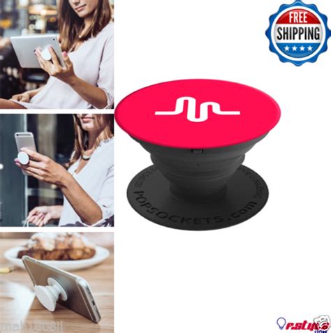 New Musical Ly Popsockets Stand For Smartphones Tablets Black