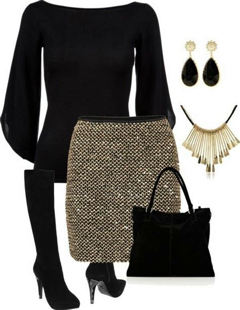 For Stylin Pins Follow Me Fashionably Chic Office Party Outfits