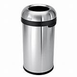 Home Depot Trash Cans Stainless Steel