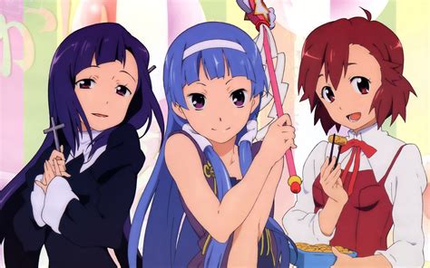Fondos De Pantalla Kannagi Crazy Shrine Maidens Anime Chicas Descargar