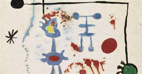 Southebys Sells Joan Miro Paintings For 93 Million Time