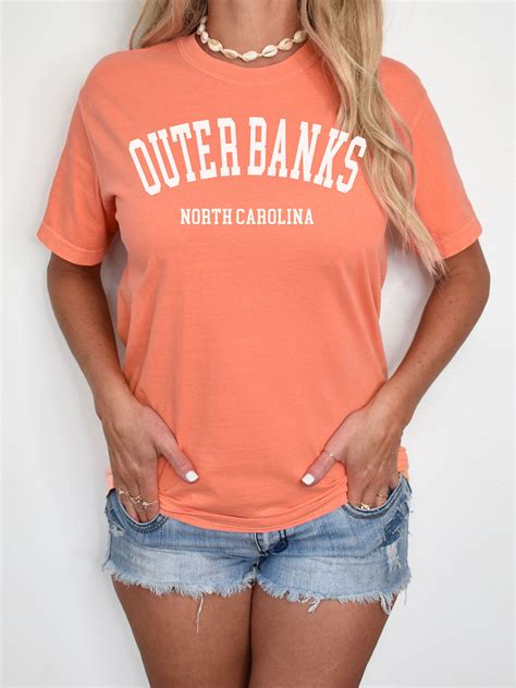 Outer Banks Shirt Comfort Colors Tshirt Outer Banks T Shirt Etsy