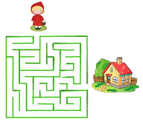 Resourceful Parenting Tunjukkan Kerudung Merah Jalan Ke Rumah Nenek Maze
