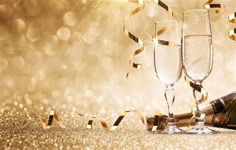 New Year Champagne Wallpapers Wallpaper Cave