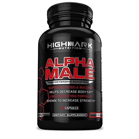Alpha Male Natural Testosterone Booster For Men By Highmark Nutrition Libido Enhancer Dietary