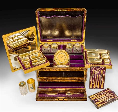 A Fantastic And Large Coromandel Ladies Dressing Case By Jenner