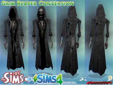 Sims1 To Sims4 Grim Reaper Conversion By Gauntlet101010 On Deviantart
