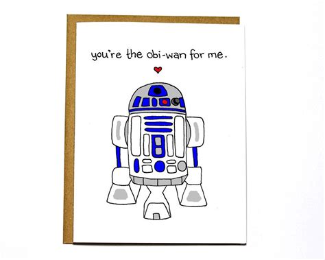 Check out our r2d2 quote selection for the very best in unique or custom, handmade pieces from our shops. Funny Star Wars R2D2 card. Valentine card by ...