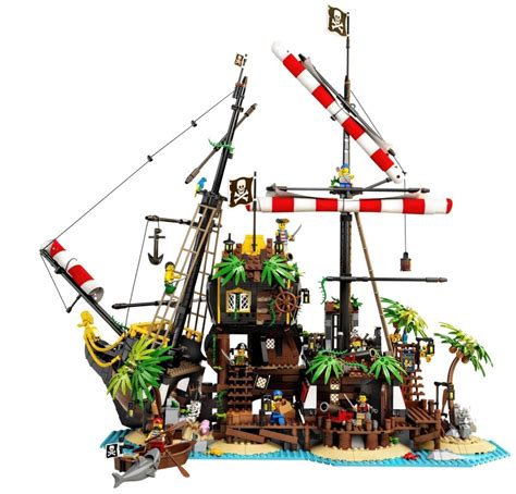 ערכות טכניות שנוצרו מאז שנת 2000 משתמשות בשיטת בנייה שונה, המתוארת כstudless construction. LEGO set pirati: torna il galeone degli anni '90 ⚓️