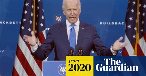 Joe Biden Warning Dashes Uk Hopes Of Early Us Trade Deal Trade Policy The Guardian