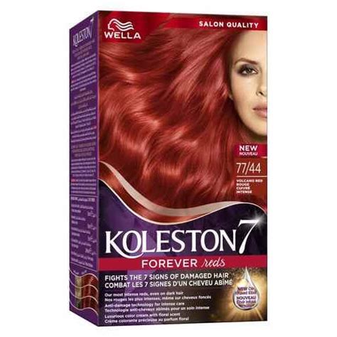 Buy Wella Koleston Hair Colour Kit 77 44 Intense Copper Red 142ml
