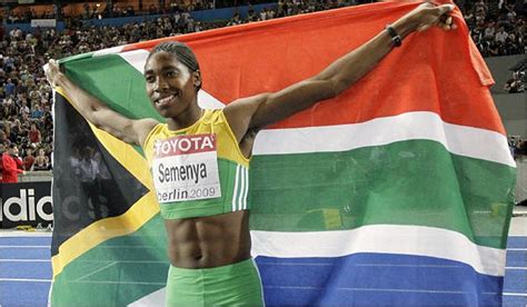 Caster Semenya Faces Sex Determination Test After Winning World Track Title The New York Times