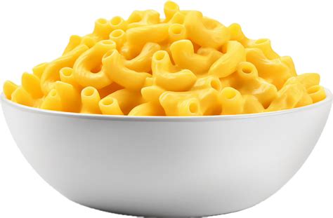 Ai Generated Bowl Of Macaroni And Cheese Png 37500610 Png