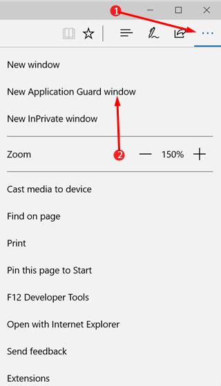 Microsoft edge application guard ofers additional protection to microsoft edge browser. How to Turn On/Off Windows Defender Application Guard in ...