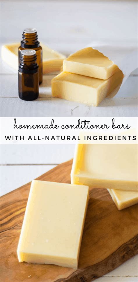 Made of nourishing oils and ingredients, a conditioner forms a protective coating over your hair and replenishes the hair follicles with essential nutrients. Homemade Conditioner Bars in 2020 | Homemade conditioner ...