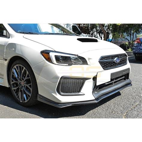 2015 Up Subaru Wrx Sti Front Splitter Lip Ground Effect In 2022 Wrx