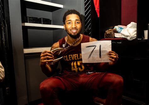 Nba Donovan Mitchells Stunning 71 Points Lead Cavaliers Past Bulls