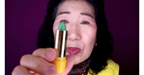 Step 9 Lipstick Who Is The Korean Grandma Vlogger Popsugar Beauty