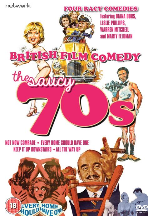 British Film Comedy The Saucy 70s Dvd Amazones Warren Mitchell
